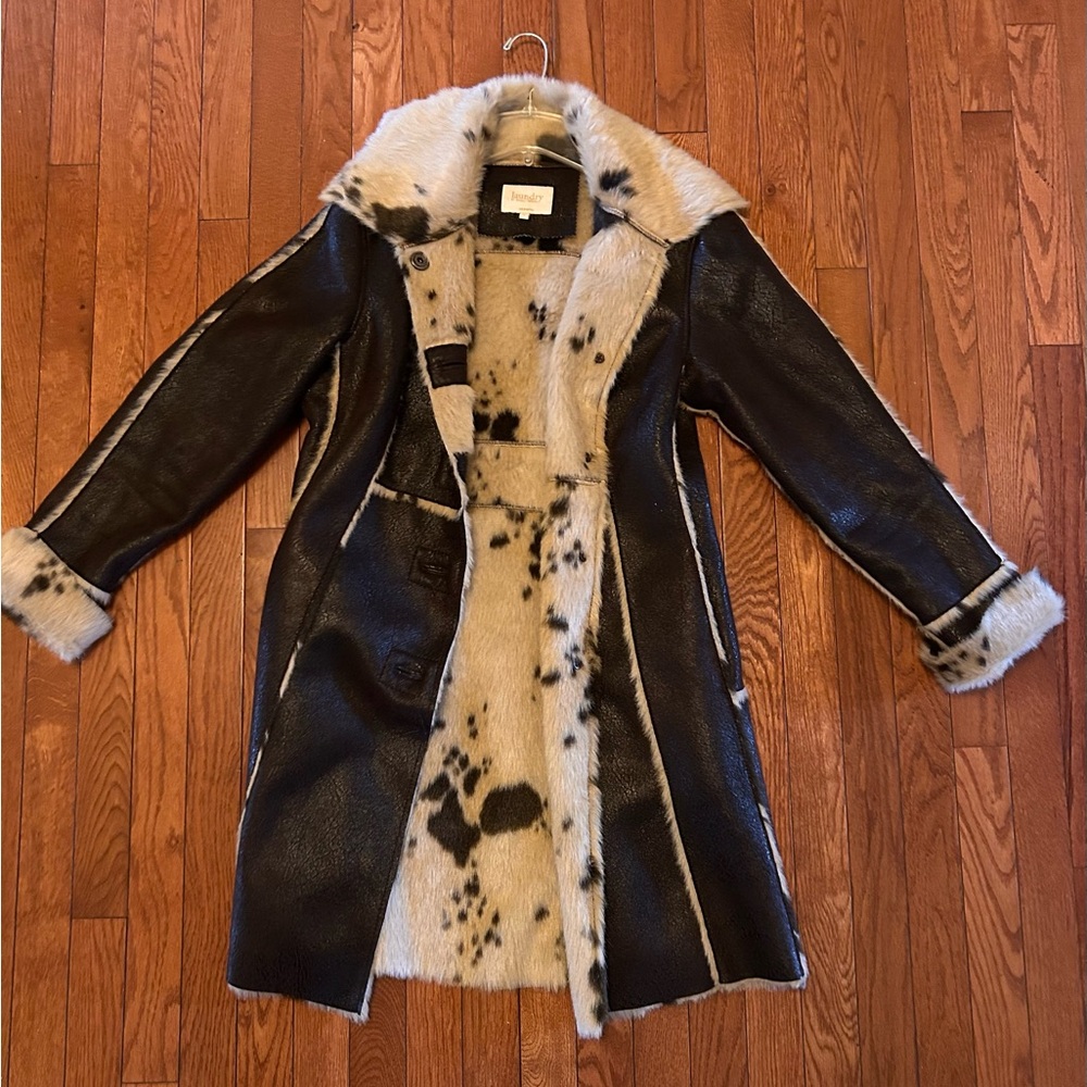Chic faux cowhide jacket - Laundry By Shelli Segal